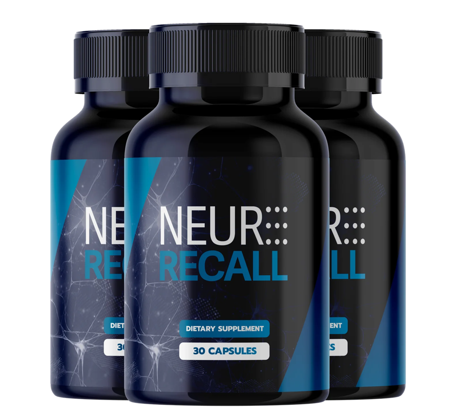 NeuroRecall 3-bottle pack